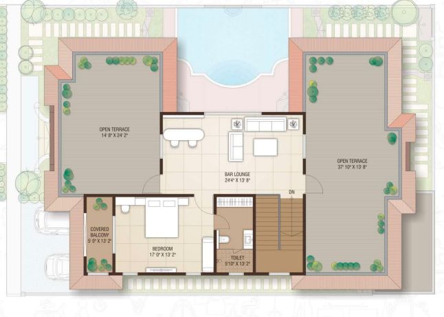 Rajhans Feriado Floor plan